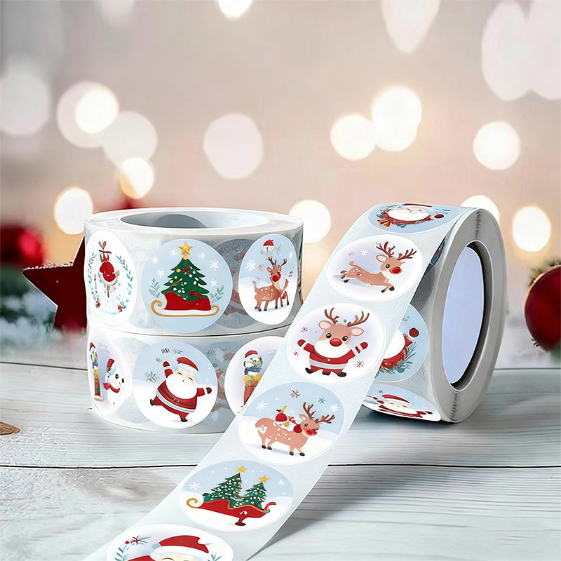 ​Customizable Christmas Label Stickers