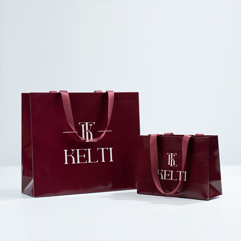 Durable Cotton Handle Paper Tote Bags